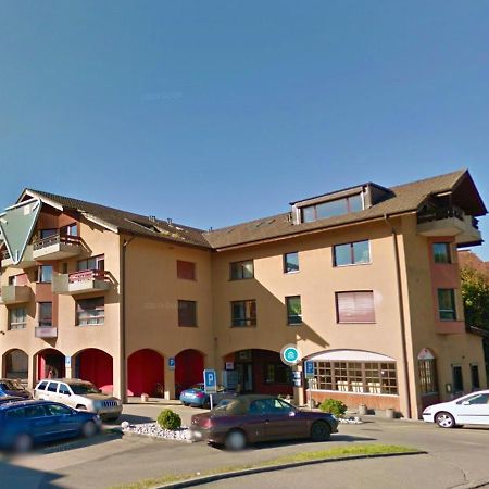 Studio Bahnhof Spiez Lägenhet Exteriör bild